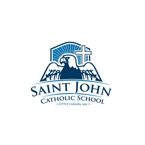 Design a beautiful logo for St. John's Catholic Church and School Design by artzsone