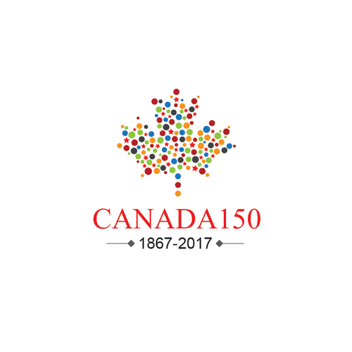 Community contest: Design Canada’s 150th birthday logo! Design by Pixel On Paper
