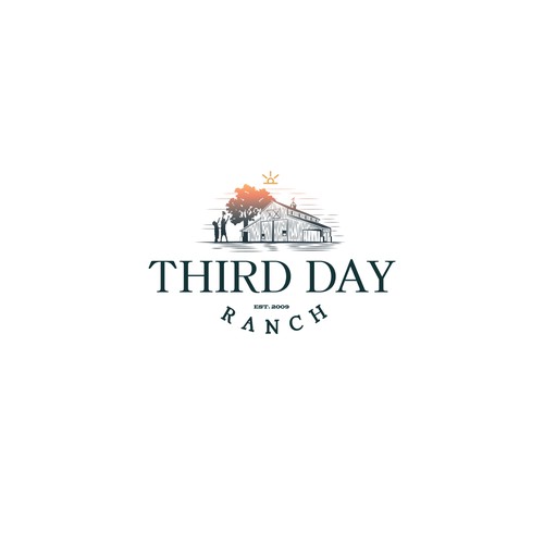 Capture essence of Texas ranch experience in new Third Day Ranch logo Design réalisé par Jose MNN