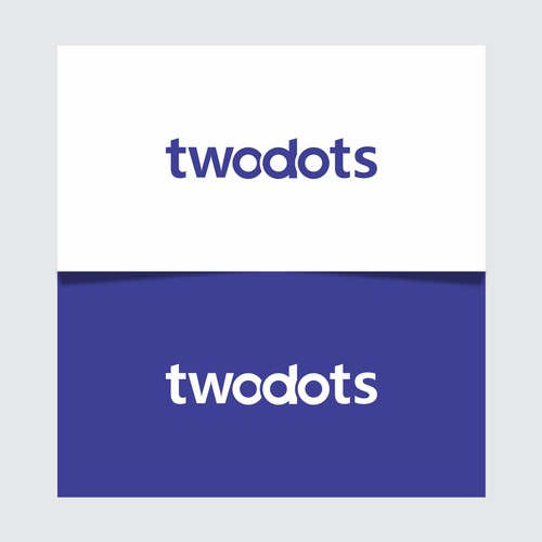 Two Dots Software Fraud Prevention Logo Design - Modern and Simple! Design by KRNVVN™