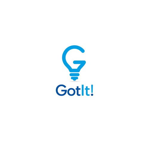 Logo design for "got it!", a top 10 app in App Store! Design by respet