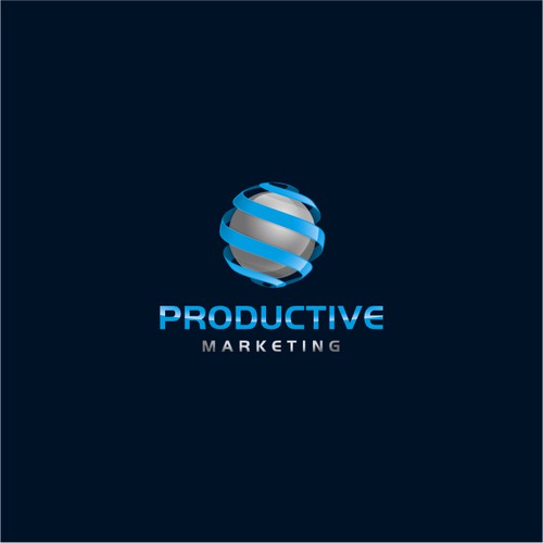 Innovative logo for Productive Marketing ! Design von betiatto