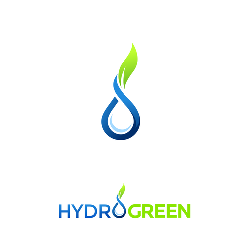 Sleek bold logo for hydroseeding company water droplet/grass Design réalisé par Zaikh Fayçal