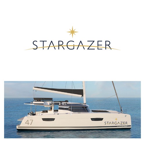 Stargazer Yacht Logo/Hull Design Contest Design by Jans...