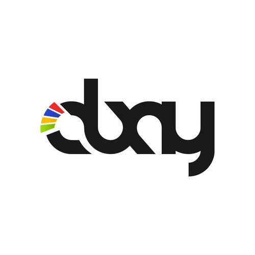 99designs community challenge: re-design eBay's lame new logo! Design von cajva