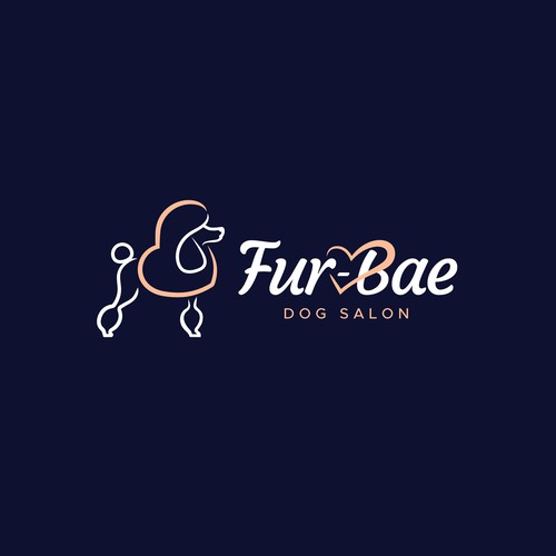 Design a logo/branding for Fur-Bae (slogan: Before Anything Else) luxury dog wellness/lifestyle biz Design by SanDzine