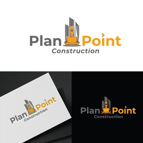 PlanPoint Construction Logo Needs A Remodel Design by Reka Rekzer