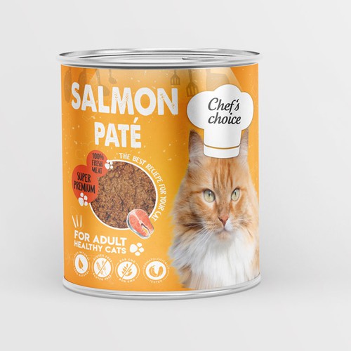 Design a super premium pet food packaging! Design by Budour A.