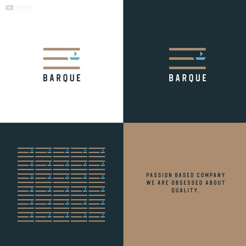 Barque - Logo and Identity Diseño de KisaDesign