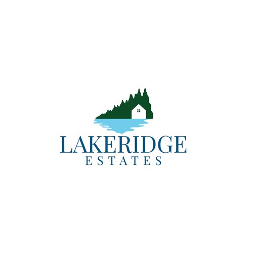 Lakeridge Estates Logo (New Housing Development in Lorena, TX) Design by Inventeour