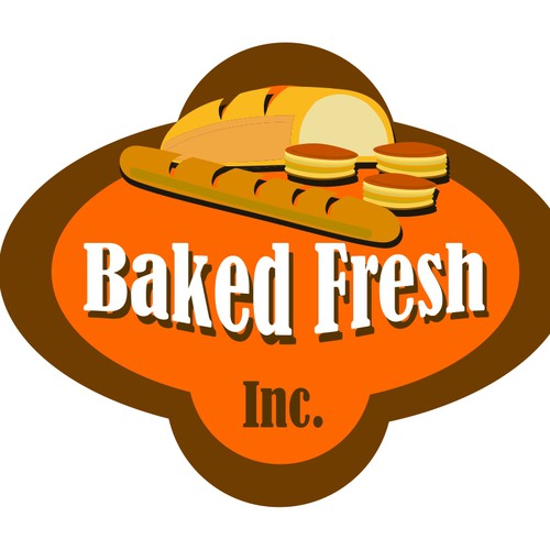 logo for Baked Fresh, Inc. Diseño de Dubravka Popović