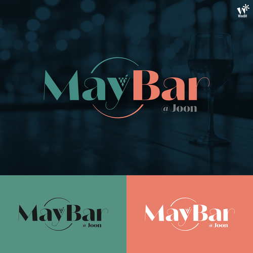 Logo for Upscale bar and lounge Diseño de WineBH