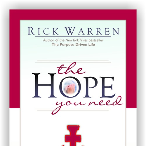 Design Rick Warren's New Book Cover Design por localgraphic