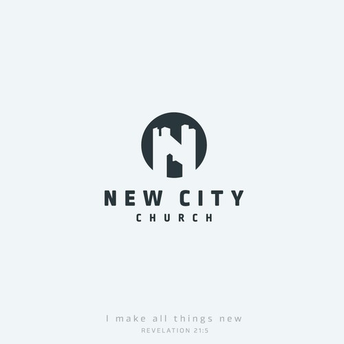 New City - Logo for non-traditional church  Design by Gio Tondini