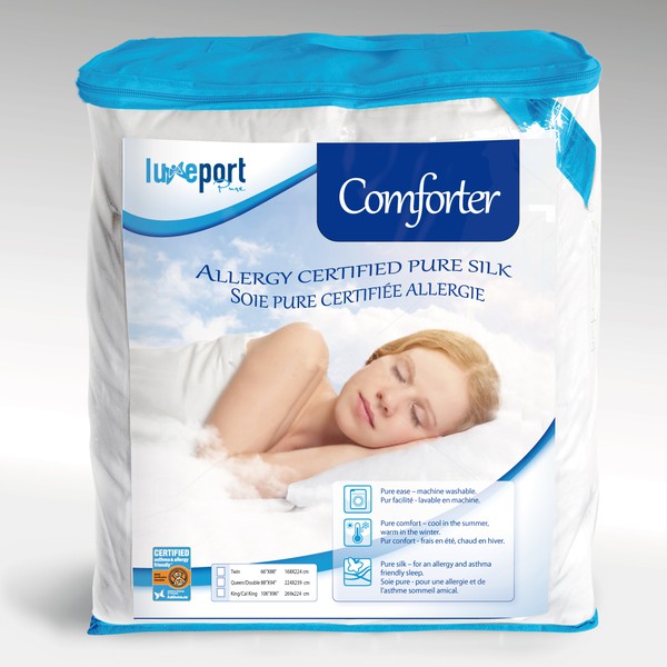Product Packaging Insert page for new 'allergy and asthma friendly' bedding