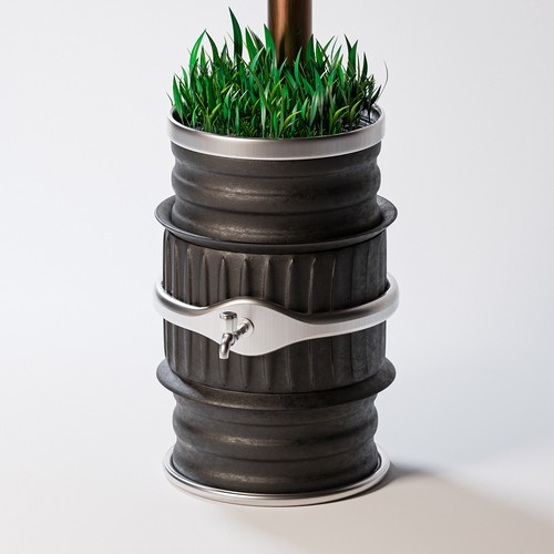 Rain Barrel Diseño de MaisonHueco™