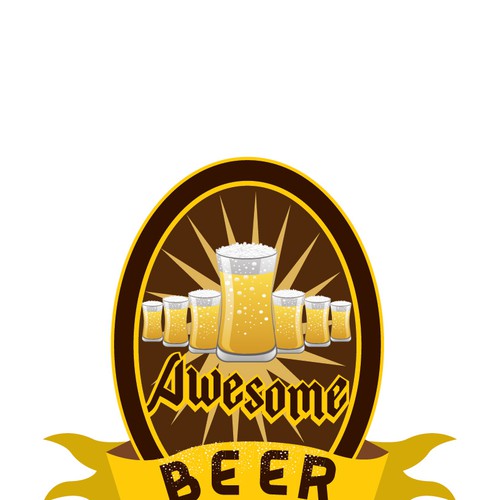 Design di Awesome Beer - We need a new logo! di McMarbles
