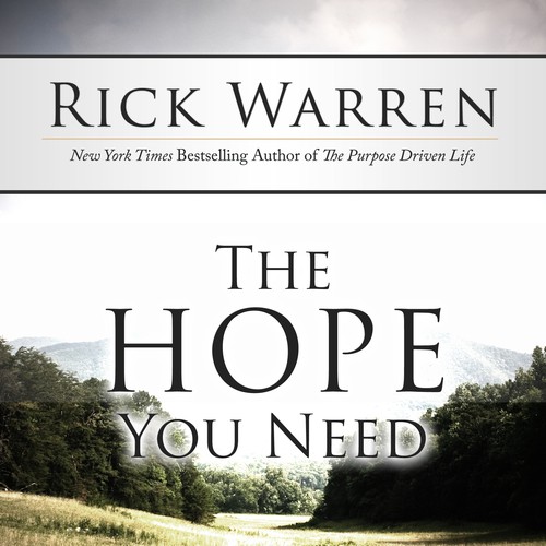 Design Rick Warren's New Book Cover Diseño de benfinch