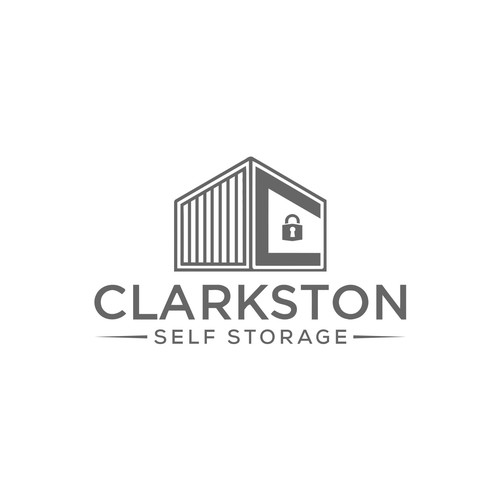 Self Storage Logo | Clarkston Self Storage Diseño de RayStudio