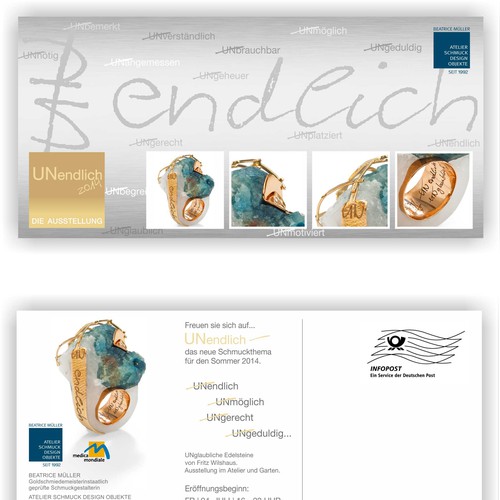 Postcard, flyer or print contest entry by Lindsay Kuk