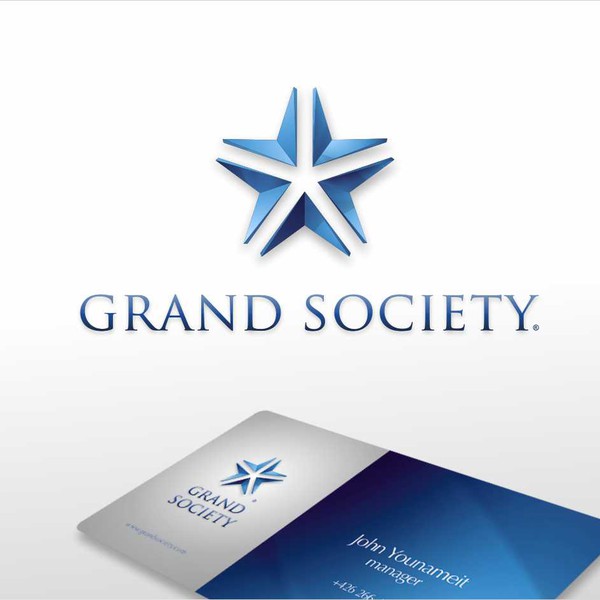 Design by n'Beth titled "Grand Society needs a new logo"