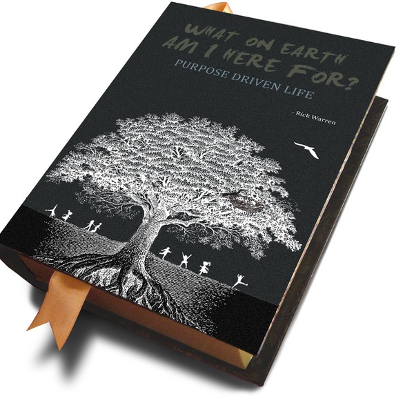 Book cover redesign for "What on Earth Am I Here For? The Purpose Driven Life" by Rick Warren