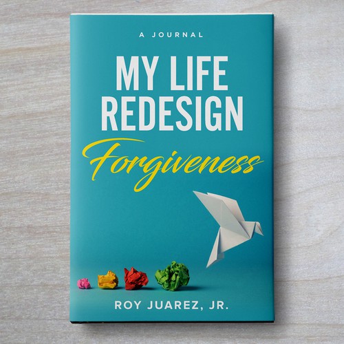 Design a Book Cover for a Self-Help Journal Series inspired by a homeless kid's experience Design by Xerxes™