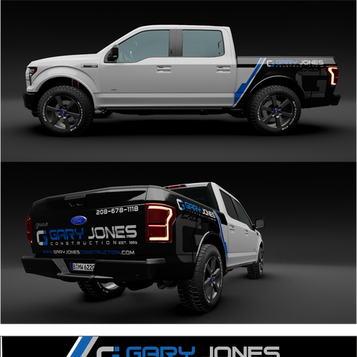 Partial vehicle wrap Design by TANSA ART