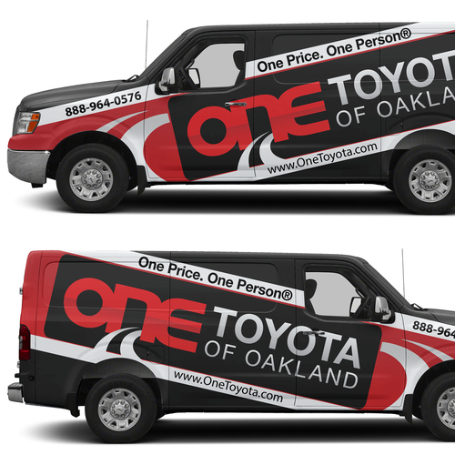 One Toyota Nissan Full wrap Design by theANUNGs