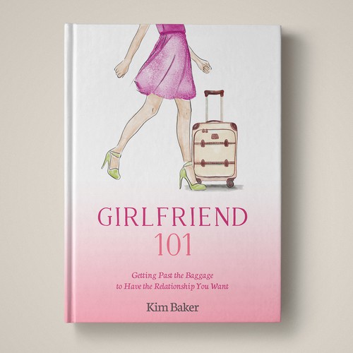 Design a classy, flirty book cover for a dating and relationships book Design by syahghalam