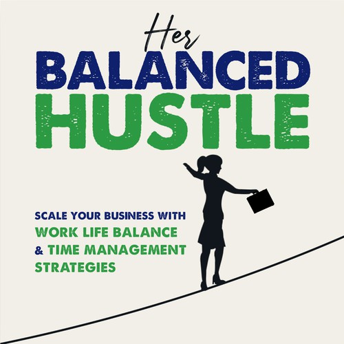 Her Balanced Hustle Cover Art Design by OnnoRokom