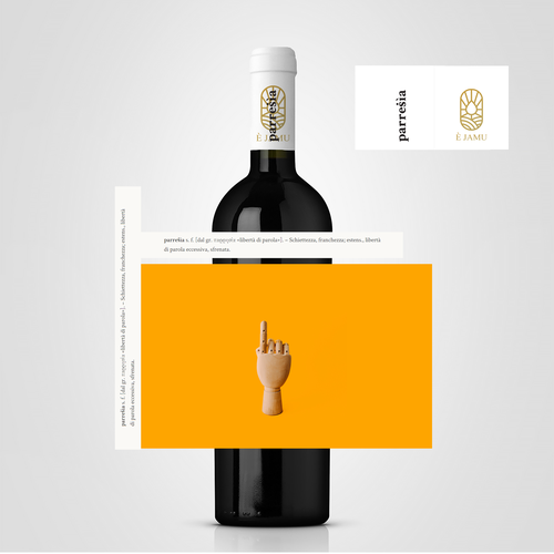 Product label contest entry by nurtured sensitivity