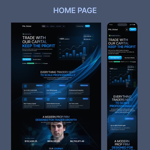 Web page design contest entry by ⚡️unbox.style⚡️