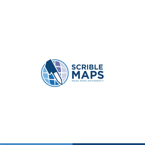 Scribble Maps Logo Refresh/Redesign Design by Hans Permadi23