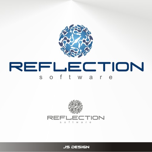 Reflection Software Logo Contest Design by JS design