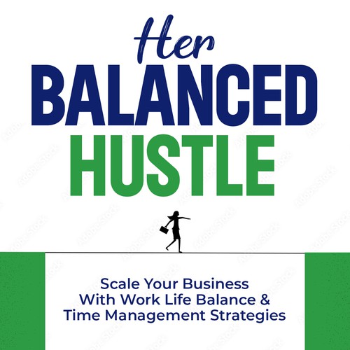 Her Balanced Hustle Cover Art Design by Zaisun