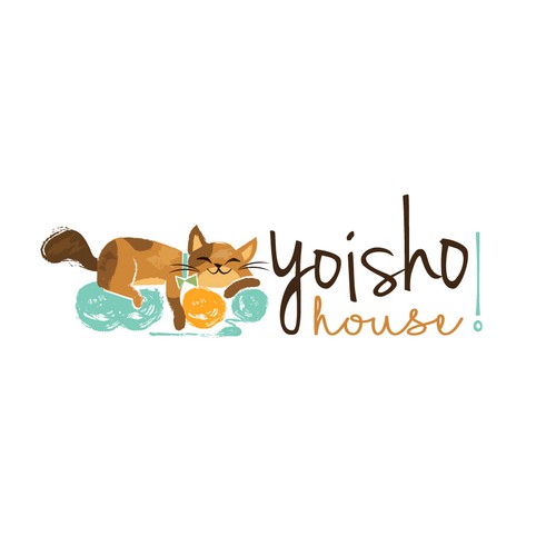 Cute, classy but playful cat logo for online toy & gift shop Design by lindalogo