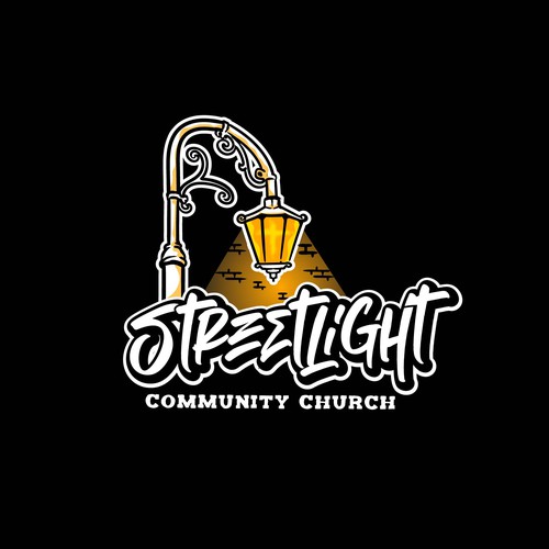 Young, Hip, Urban - Streetlight Community Church Logo Design von Deduder