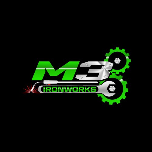 Design a logo for a new metal fabrication shop! Design by Rita Harty®