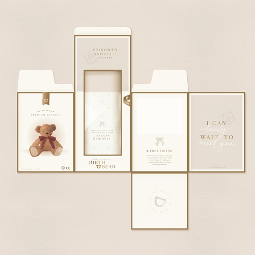 Birth Bear packaging (www.birthbear.com) Design by Luz Viera Studio