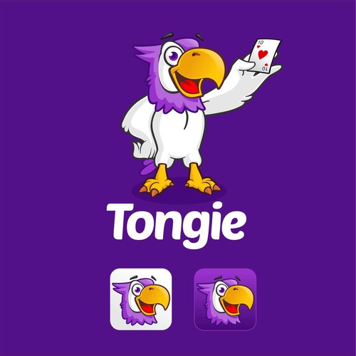 Design di Design Tongie's brand which is an A.I. boosted, language teaching mobile app di eugen ed