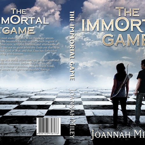 Unique book cover for suspenseful paranormal-romance novel! Design by Chameleonstudio74