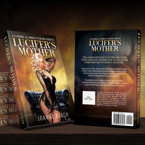 Design DESIGN AN SEXY ILLUSTRATED OR VECTOR ART BOOK COVER FOR A RELIGIOUS SATIRE NOVEL di roppix