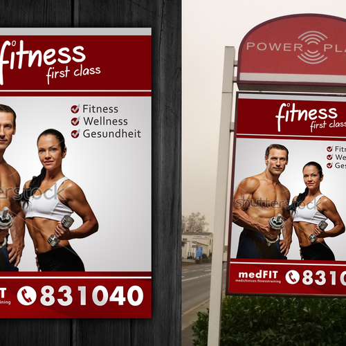 Signage contest entry by Jeniora <3