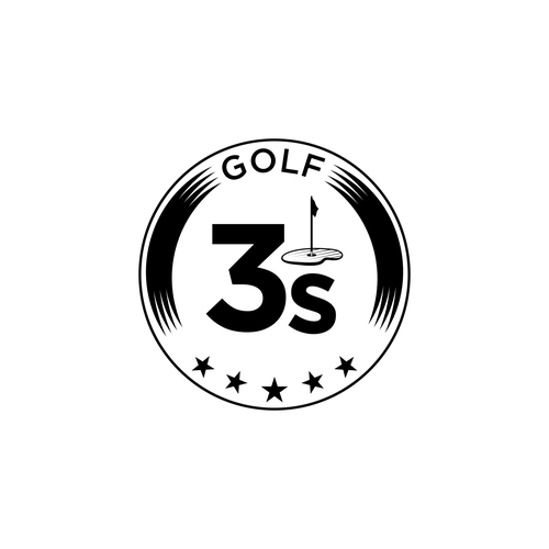 A logo for a fun, beautiful and affordable par-3 golf course. Design by master.piece