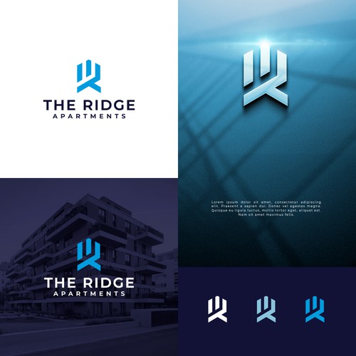 Design di The Ridge Logo di 3nigma