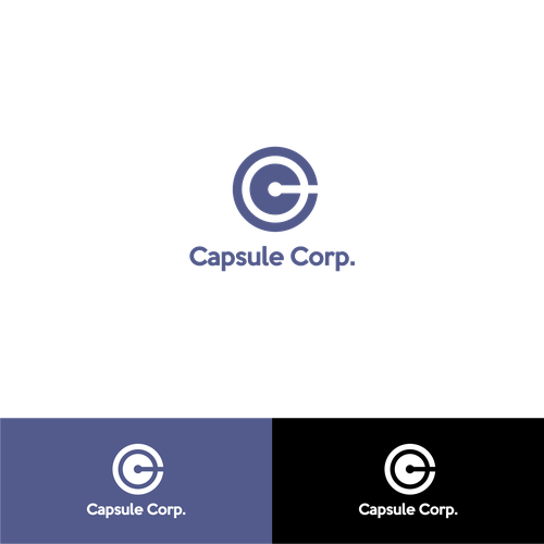 Design di Logo Capsule Corp, univers DBZ di Gorilla Art ™