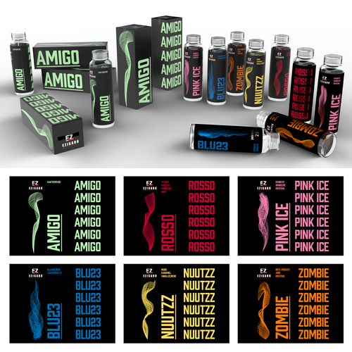 Product label contest entry by TOTTO Design