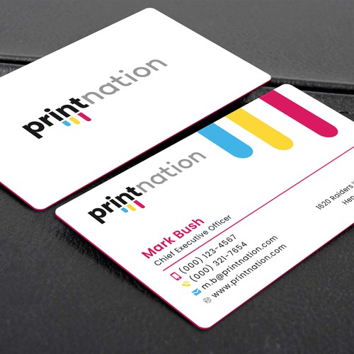 template for printing business cards