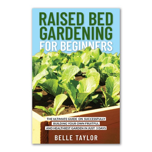 Design a unique fresh and inviting gardening book cover that will definitely draw people eyes to it Diseño de Bluebubble